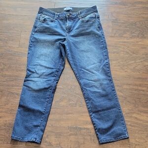 Democracy Dark Blue Straight Leg Jeans